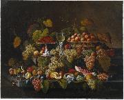 Severin Roesen Still Life with Fruit oil painting on canvas
